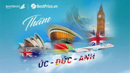 Bamboo Airways chính thức mở bán vé từ Việt Nam đi Úc - Đức - Anh
