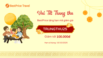 BestPrice tặng bạn mã TRUNGTHU25: Ưu đãi 100K