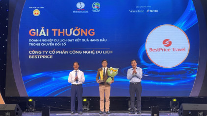 BestPrice Travel được vinh danh “Doanh nghiệp du lịch đạt kết quả hàng đầu trong chuyển đổi số” tại VITA Award 2026