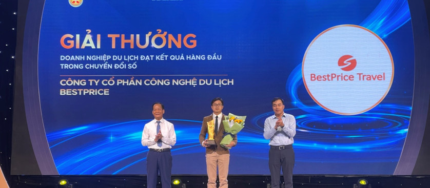 Điểm đến BestPrice Travel được vinh danh “Doanh nghiệp du lịch đạt kết quả hàng đầu trong chuyển đổi số” tại VITA Award 2026