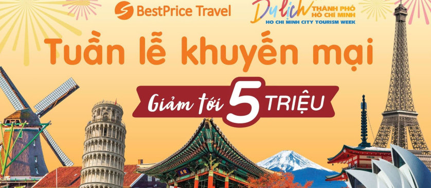 Điểm đến BestPrice Travel - “Nhà tài trợ Vàng” đồng hành cùng Tuần lễ Du lịch TP.HCM 2024