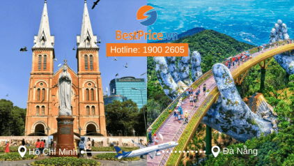 [CHỈ TỪ 108K]: Vietravel Airlines khôi phục chặng Hồ Chí Minh - Đà Nẵng