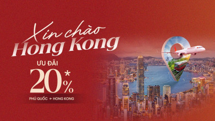 Ưu đãi 20%: Sun PhuQuoc Airways mở bán đường bay Phú Quốc - Hong Kong