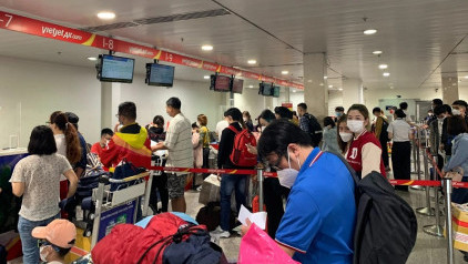 Vietjet Air triển khai chính sách hỗ trợ hành khách bị ảnh hưởng bởi lịch bay thay đổi trên các chuyến bay khởi hành từ sân bay Tân Sơn Nhất (SGN)