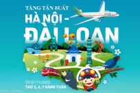 [Bamboo Airways] Tăng Tần Suất Hà Nội - Đài Bắc