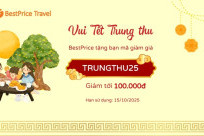 BestPrice tặng bạn mã TRUNGTHU25: Ưu đãi ngay 100K