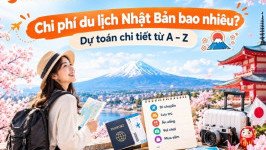 Chi phí du lịch Nhật Bản bao nhiêu? Dự toán chi tiết từ A–Z