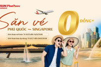 Chỉ Từ 0đ - Bay Singapore Giá Tốt Cùng Sun PhuQuoc Airways
