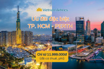 CHỈ TỪ 11,9TR: Bay Thẳng Đi Perth, Book Vé Vietnam Airlines Ngay