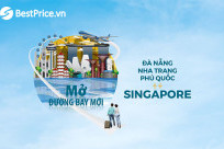 [CHỈ TỪ 148 USD] Vietnam Airlines ưu đãi mừng khai trương 3 đường bay mới tới Singapore