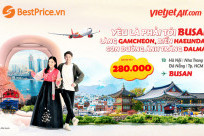 [CHỈ TỪ 280K] Vietjet Air khuyến mãi đường bay đi Busan