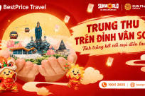 CHỈ TỪ 315.000 VNĐ: Bay Sun PhuQuoc Airways, đón Trung Thu trên đỉnh Vân Sơn