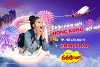 [CHỈ TỪ 660K] Chào Năm Mới Ghé Thăm Xứ “Cảng Thơm” Cùng Vietjet Air