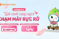 CHỈ TỪ 83K: Bamboo Airways ưu đãi 8-3 Sải cánh rạng ngời - Chạm mây rực rỡ