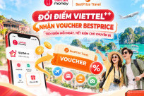 Đổi điểm Viettel++ lấy Voucher BestPrice – Tích điểm mỗi ngày, tiết kiệm chi phí du lịch