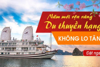 Top 10 du thuyền Hạ Long dịp Tết được yêu thích nhất
