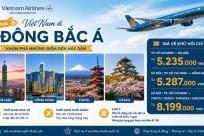 Đông Bắc Á gọi tên - Săn vé khứ hồi cùng Vietnam Airlines