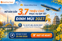 Vietnam Airlines Group mở bán gần 3,7 triệu vé Tết Đinh Mùi 2027