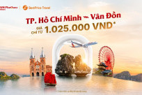 GIÁ CHỈ TỪ 1.025.000VNĐ: Bay TP.HCM - Vân Đồn mỗi ngày cùng Sun PhuQuoc Airways