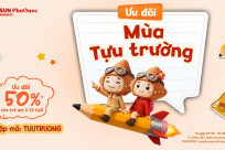 GIẢM 50%: Sun PhuQuoc Airways ưu đãi “Mùa tựu trường” cho giá vé trẻ em trên đường bay nội địa