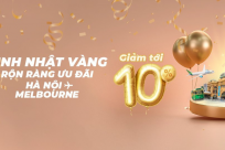 [GIẢM ĐẾN 10%] Bamboo Airways mừng sinh nhật đường bay Hà Nội - Melbourne