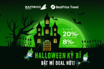 GIẢM TỚI 20%: Halloween Kỳ Bí, Bật Mí Deal Hời Cùng Bamboo Airways