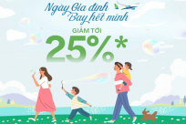 [GIẢM TỚI 25%] Ngày gia đình bay hết mình cùng Bamboo Airways