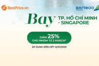 [GIẢM TỚI 25%] Thỏa Sức Vi Vu Singapore Cùng Bamboo Airways