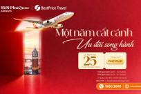 GIẢM TỚI 30%: Sun PhuQuoc Airways mừng sinh nhật 1 tuổi với ưu đãi vé máy bay