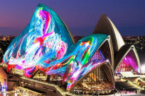 Hòa mình trong lễ hội ánh sáng Vivid Sydney siêu ấn tượng tại Úc