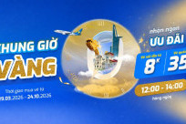 Khung Giờ Vàng - Nhận Ngàn Ưu Đãi Cùng Vietravel Airlines