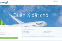 Kiểm tra vé máy bay đã đặt Bamboo