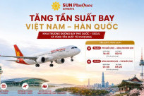 Mở rộng kết nối Phú Quốc – Seoul: Sun PhuQuoc Airways tăng tần suất bay