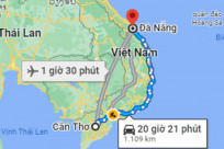 [MỚI] Khoảng cách Cần Thơ Đà Nẵng bao nhiêu km?