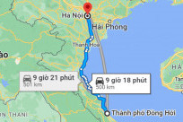 [MỚI] Khoảng cách Đồng Hới Hà Nội bao nhiêu km?