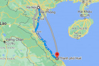 [MỚI] Khoảng cách Hà Nội Huế bao nhiêu km?