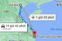 [MỚI] Khoảng cách Hà Nội Quy Nhơn bao nhiêu km?