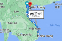 [MỚI] Khoảng cách Nha Trang Hải  Phòng bao nhiêu km?