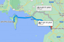 [MỚI] Khoảng cách Phú Quốc Rạch Giá bao nhiêu km?