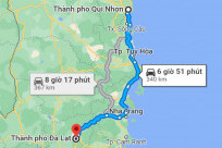 [MỚI] Khoảng cách Quy Nhơn Đà Lạt bao nhiêu km?