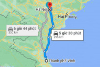 [MỚI] Khoảng cách Vinh Hà Nội bao nhiêu km?
