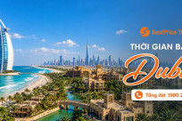 MỚI! Thời gian bay từ Việt Nam đến Dubai mất bao lâu?