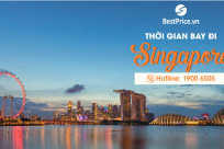 MỚI! Thời gian bay từ Việt Nam đến Singapore mất bao lâu?