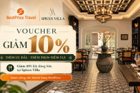 Nhận ngay Voucher giảm 10% tại Spices Villa