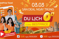 Săn deal ngày trùng, Du lịch 0 Đồng cùng BestPrice Travel
