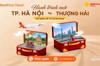 Sun PhuQuoc Airways mở bán đường bay thẳng Hà Nội - Thượng Hải