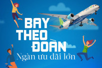 [TẶNG TỚI 3 VÉ] Bay Theo Đoàn - Ngàn Ưu Đãi Lớn Cùng Bamboo Airways