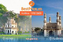 Thời gian bay từ Hà Nội đến Hyderabad mất bao lâu?