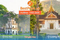 Thời gian bay từ Hà Nội đến Luang Prabang mất bao lâu?