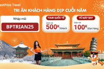 Tri Ân Vàng Cuối Năm: BestPrice Tung Ưu Đãi Lớn Cho Khách Thân Thiết Đón Xuân 2026